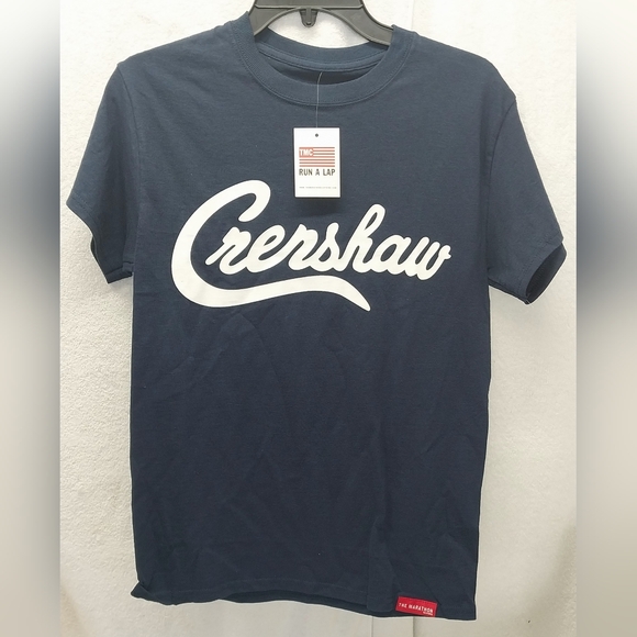 The Marathon Clothing White and Navy Men's Tee Bundle Of 2 - Picture 7 of 8